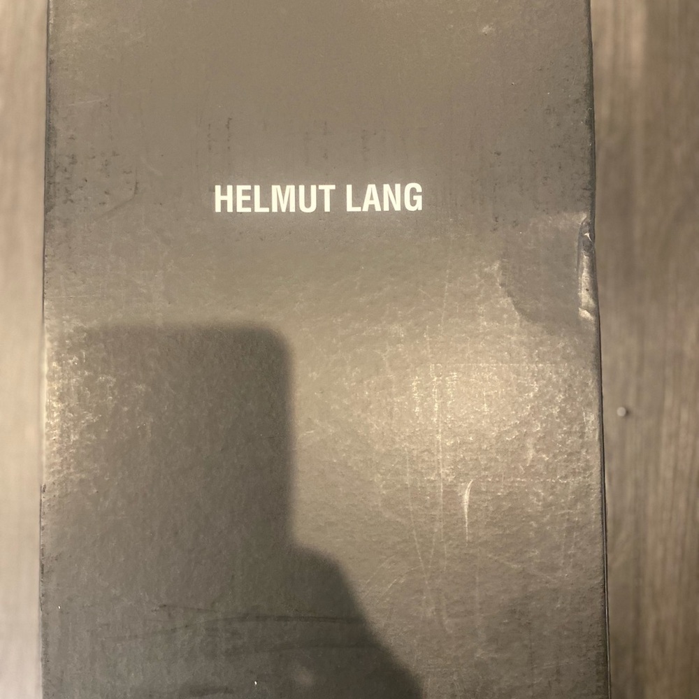 Helmut Lang Cream and Black Heels - Picture 6 of 7